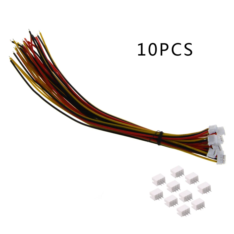 JST 1,5 мм ZH 3-контактный разъем с проводом и разъем x 10 шт