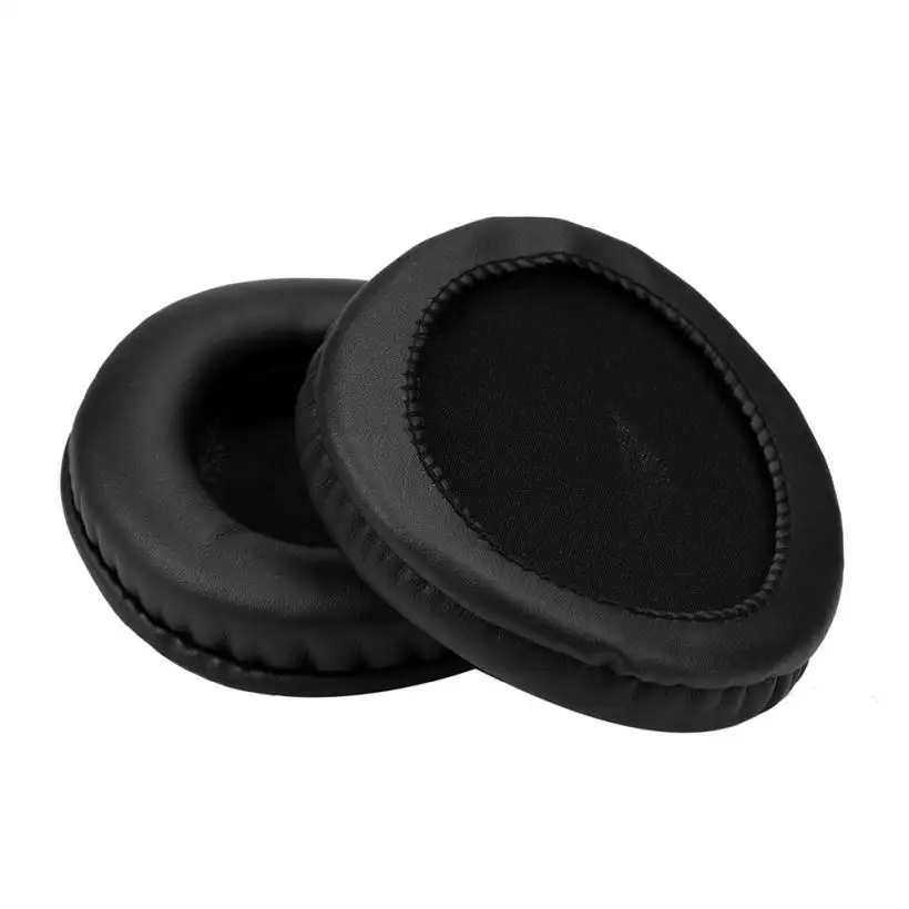 Buy 1 Pair Black Replacement Leather Ear Pads For
