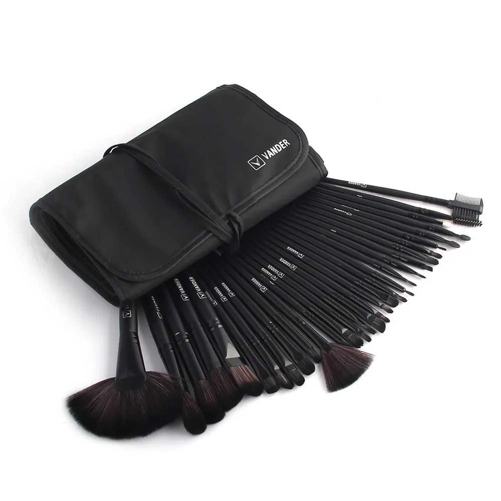 Professional 32 pcs Makeup Brush Set Tools Make-up Toiletry Kit Powder Foundation Synthetic Hair Brushes Set pinceaux maquillage (27)