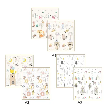 

200CM*180CM Baby Play Mat Xpe Puzzle Children's Mat Thickened Tapete Baby Room Crawling Pad Folding Waterproof Puzzle Carpet Mat