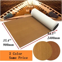 Самоклеящийся настил из тика для лодки RV Yacht EVA синтетический морской коврик ковер 90x240 см/35,4X94,5 аксессуары для лодок