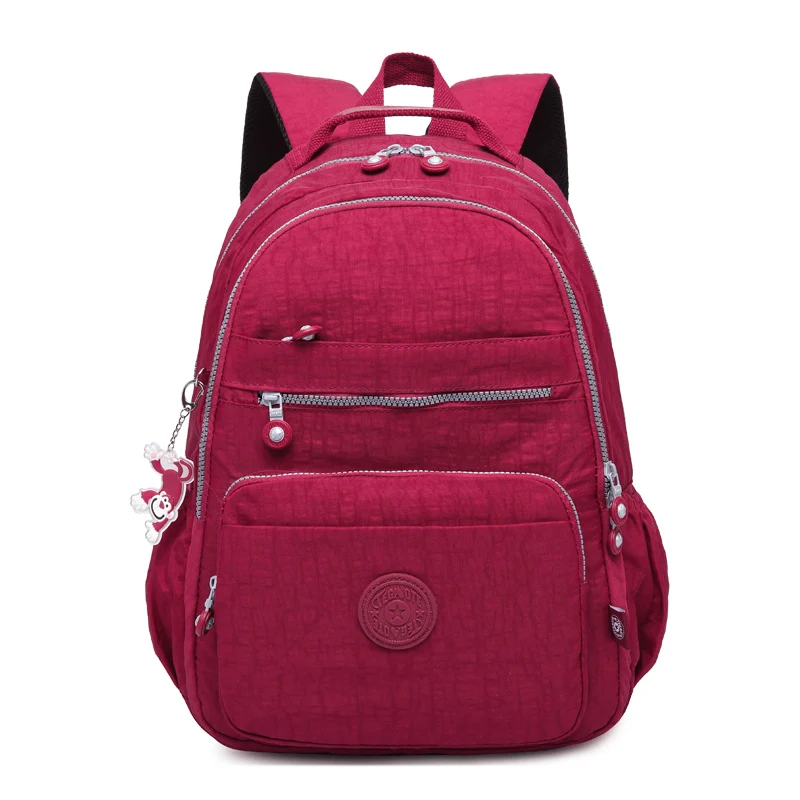 TEGAOTE, школьный рюкзак для девочек-подростков, Mochila Feminina, женские рюкзаки, нейлоновый водонепроницаемый повседневный рюкзак для ноутбука, женский рюкзак