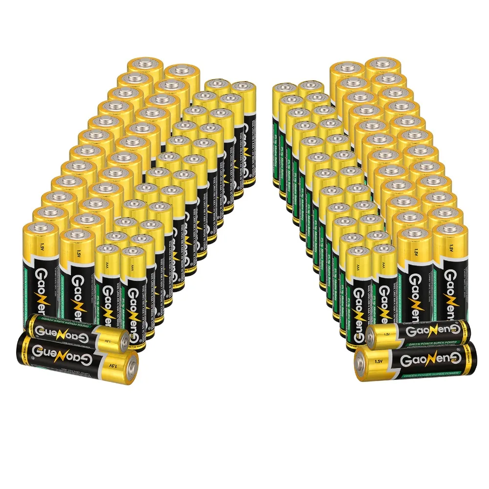72 шт. щелочные батарейки 36 AAA и AA 1 5 в|aa alkaline battery|alkaline batteryalkaline battery 1.5v |