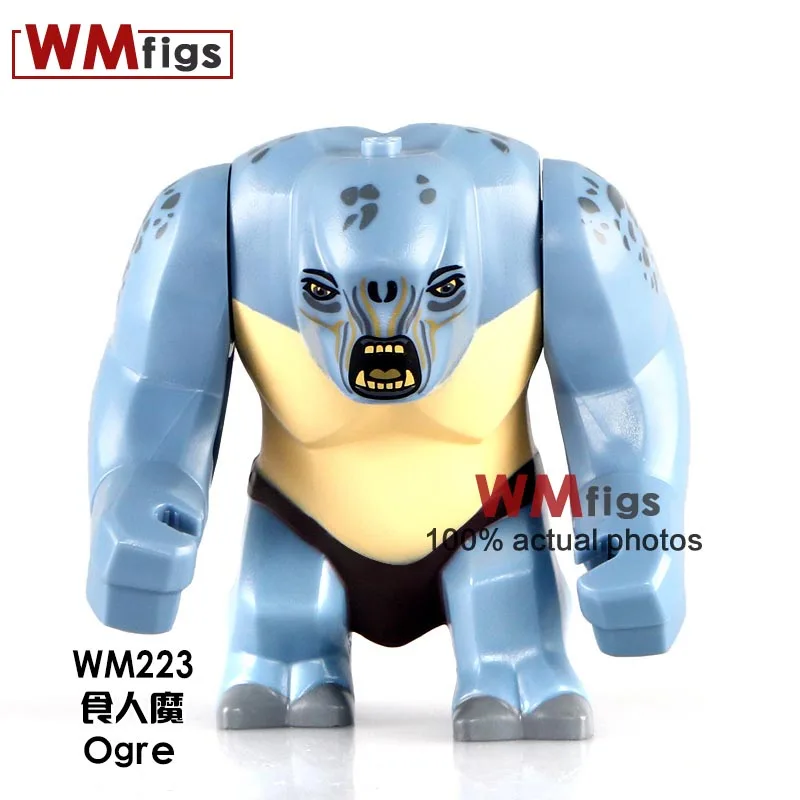 

Single Orc Orge The Lord of Rings Thranduil Uruk-hai Beast Medieval Brick Building Blocks Model Gifts Toys for Children