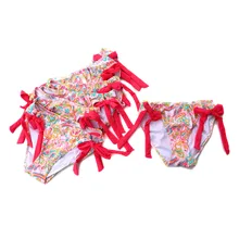 Женские плавки бикини с принтом желтый Бразильский Купальник Низ купальник бикини, купальники бикини бандаж дизайн секретный купальник