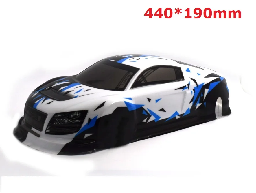 Новейший 1/10 rc автомобильный Корпус Корпуса для 1:10 гоночного автомобиля 94111 Ширина: 190 мм/195 мм несколько вариантов