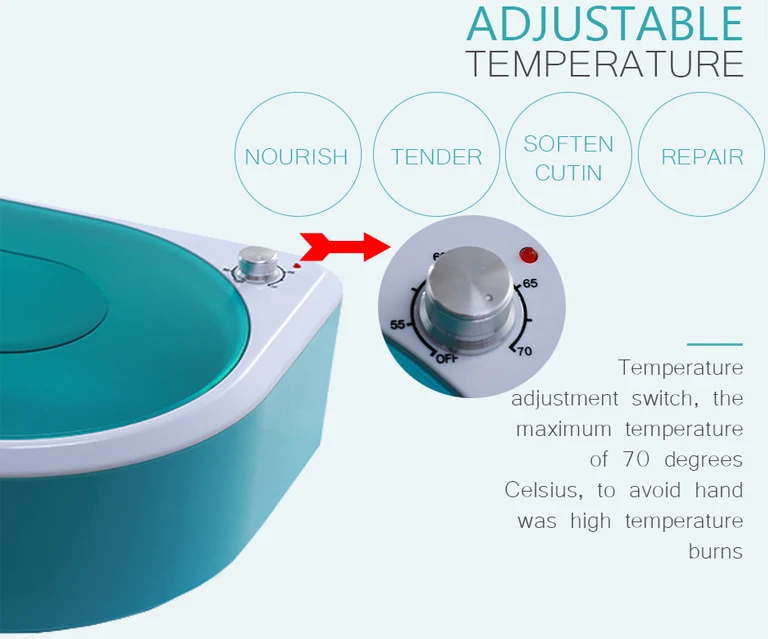 Высокая емкость спа парафиновая Ванна для рук ног восковая машина для обработки кожи Нагреватель Воск грелка