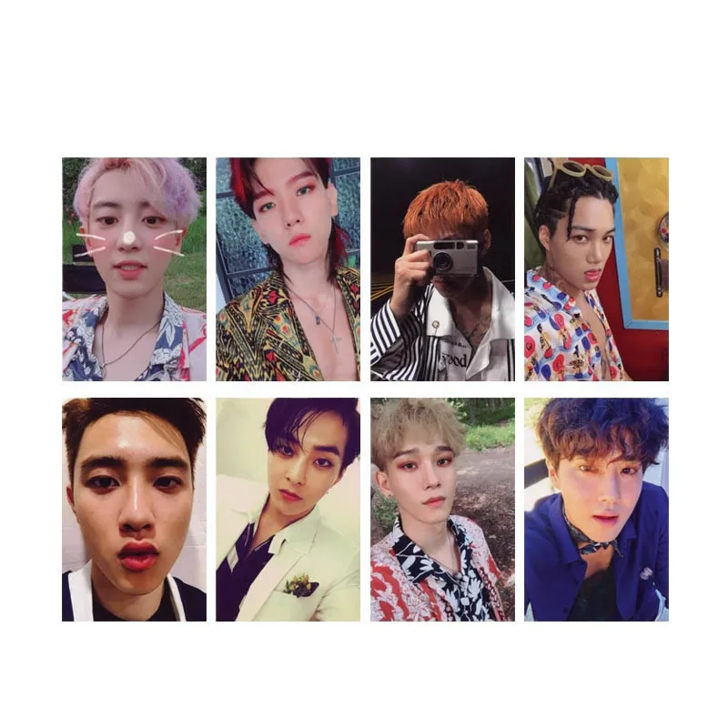KPOP EXO THE WAR обычный и частный альбом KOKOBOP Фотокарта в стиле хип хоп самодельные