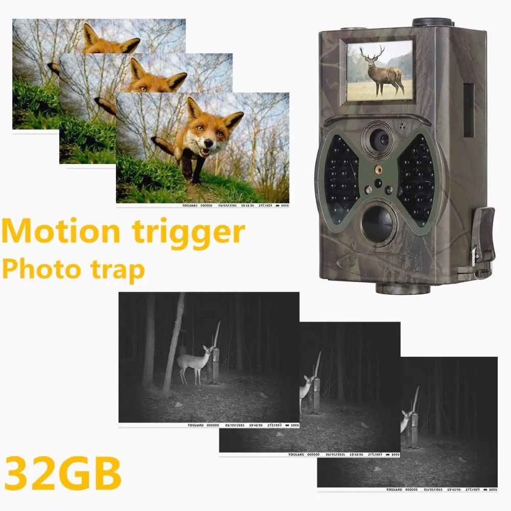 

Basic hunting trail camera  2" TFT LCD Screen Wildlife infrared digital trail camera automatically woring surveillance camera