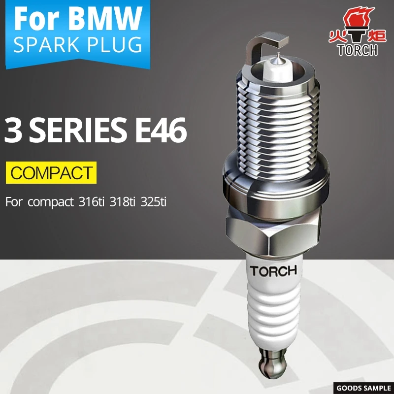 TORCH spark plugs for for BMW 3 series E46 compact 316ti 318ti 325tiin