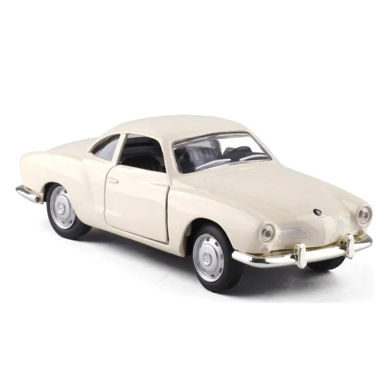 HOMMAT имитация 1:43 Karmann Ghia 1968 винтажная модель автомобиля литье под давлением игрушечный транспорт 1/43 модель автомобиля подарок Машинки Игрушки для детей - Цвет: Karmann Ghia 1968