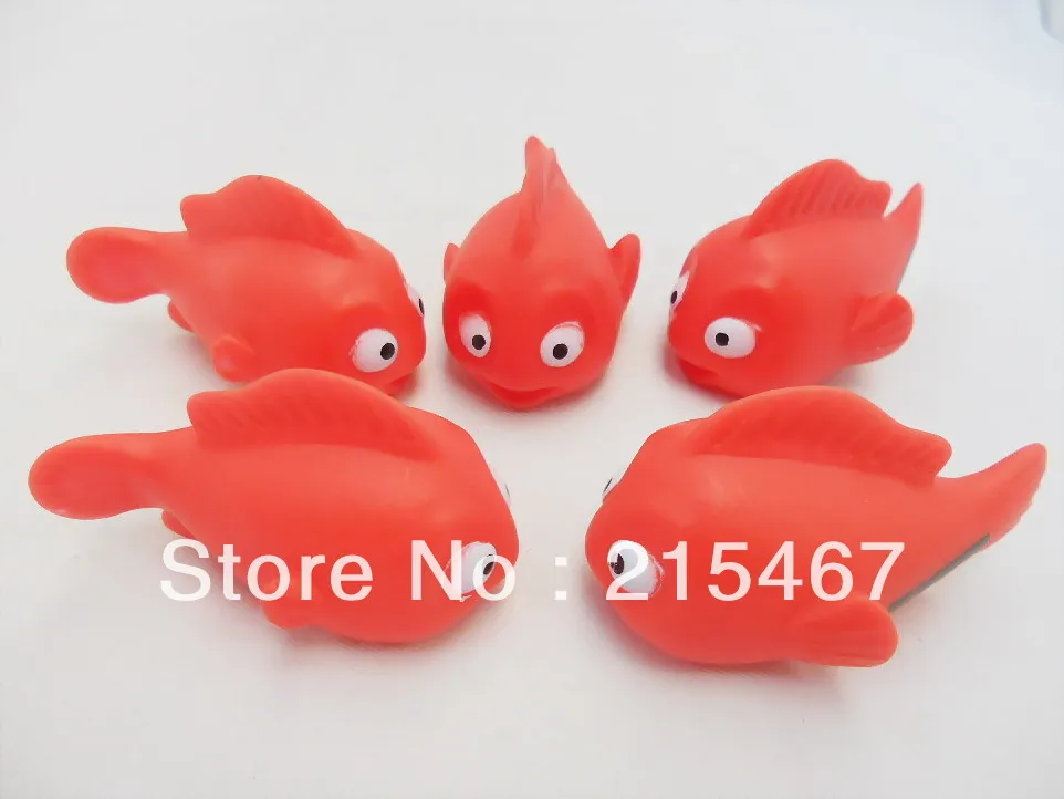 rubber fish bath toys