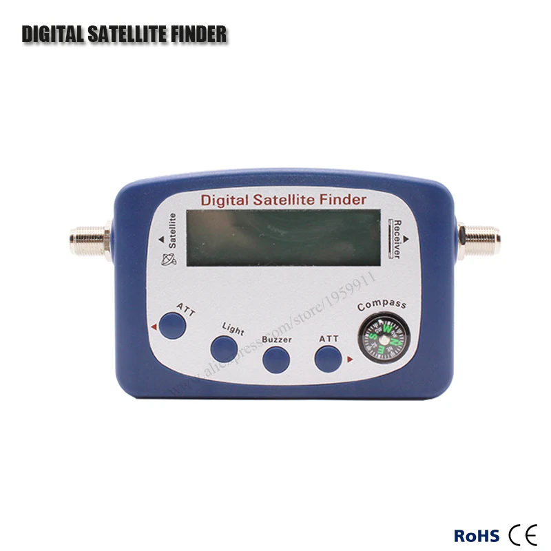 

SF-9505A Hd Digital Satellite Finder For Satellite TV Reciever With LCD Display Satellite Meter With Compass Support DVB2/DVBS
