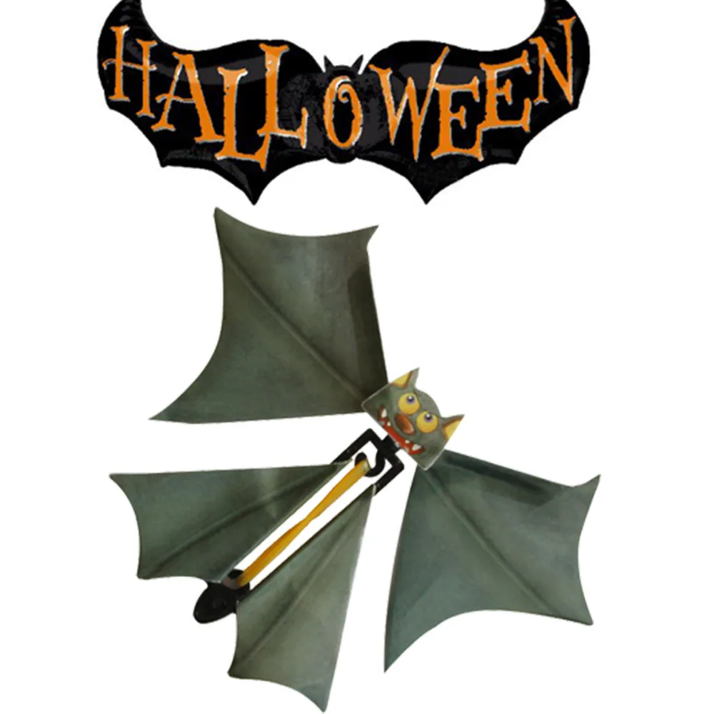 

Magic Flying Bat Flutter Card Prank Flying Paper Bats Funny Halloween Gift Magic Tricks Toys Gadgets Decoration Terror Partys