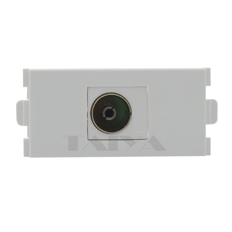 

9.5 TV connector wall plate