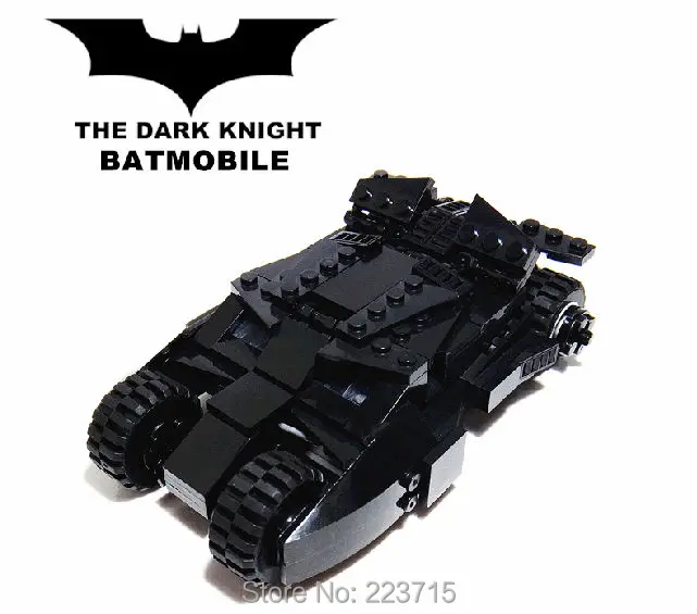 

*Batmobile 2012 - the dark knight* DIY enlighten block bricks,Compatible With other Assembles Particles