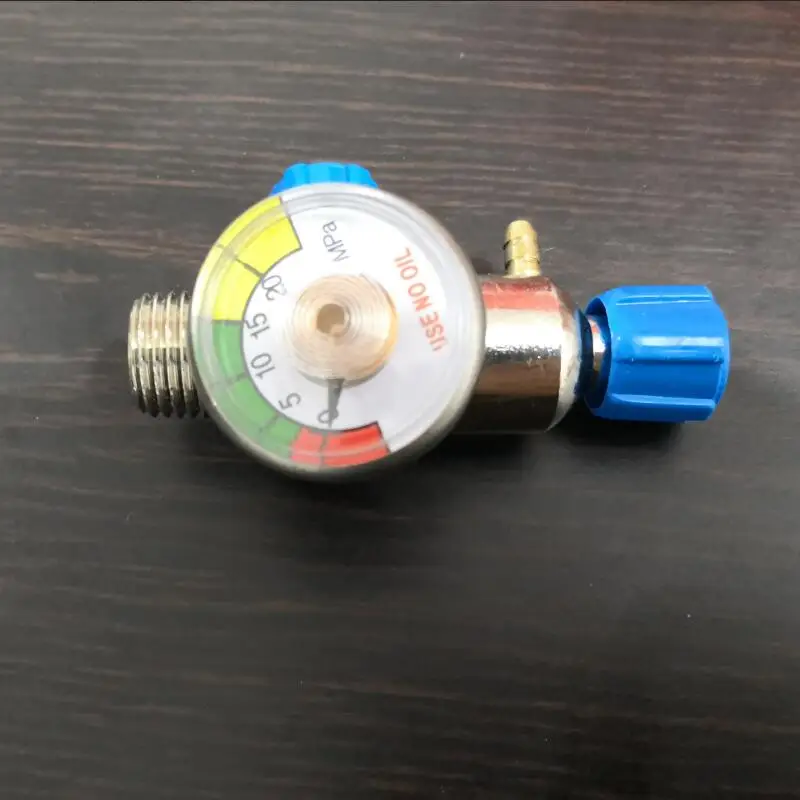 Oxygen valve pressure gauge pressure reducing valve oxygen valve