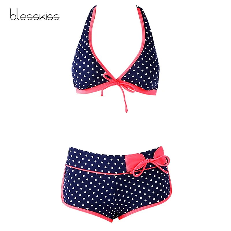 Billig Bikini 2019 Frauen Bademode Halter Push Up Badeanzug Weibliche Helle Badeanzug Plus Größe Schwimmen Anzug Für Damen Mit Shorts