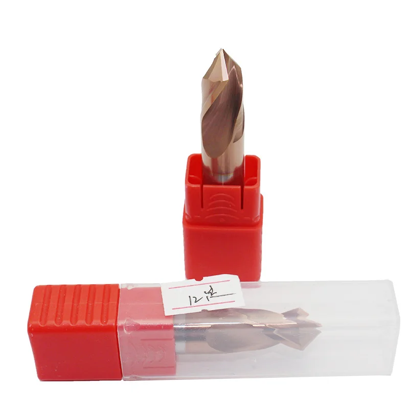 

1PC HRC55 3MM 4MM 5MM 6MM 8MM 10MM 90 Degree Spot Drill Bit for Machining Hole Drill Chamfering Tools Tungsten Carbide Steel