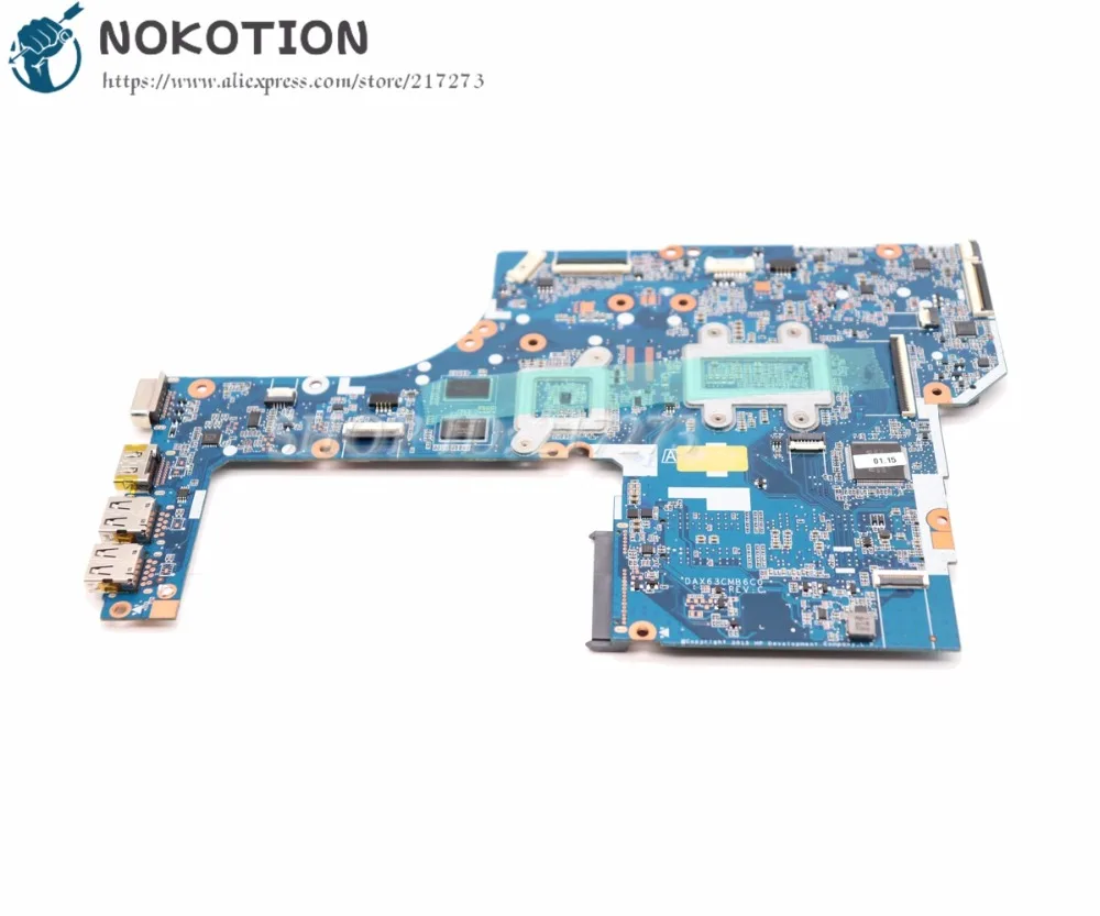 Материнская плата NOKOTION для ноутбука HP Probook 450 G3 системная SR2EY I5 6200U R7 M340 графическая