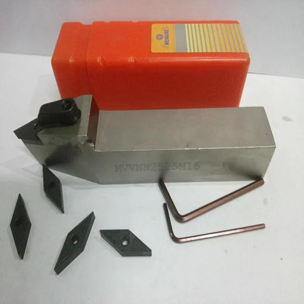 The CNC lathe tool cutter bar 72.5 degrees MVVNN2020K16 white hard