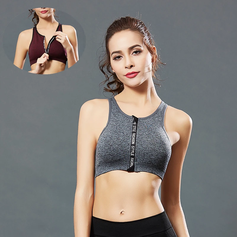 Сексуальный фитнес пуш-ап спортивный бюстгальтер для бега бесшовный мягкий
