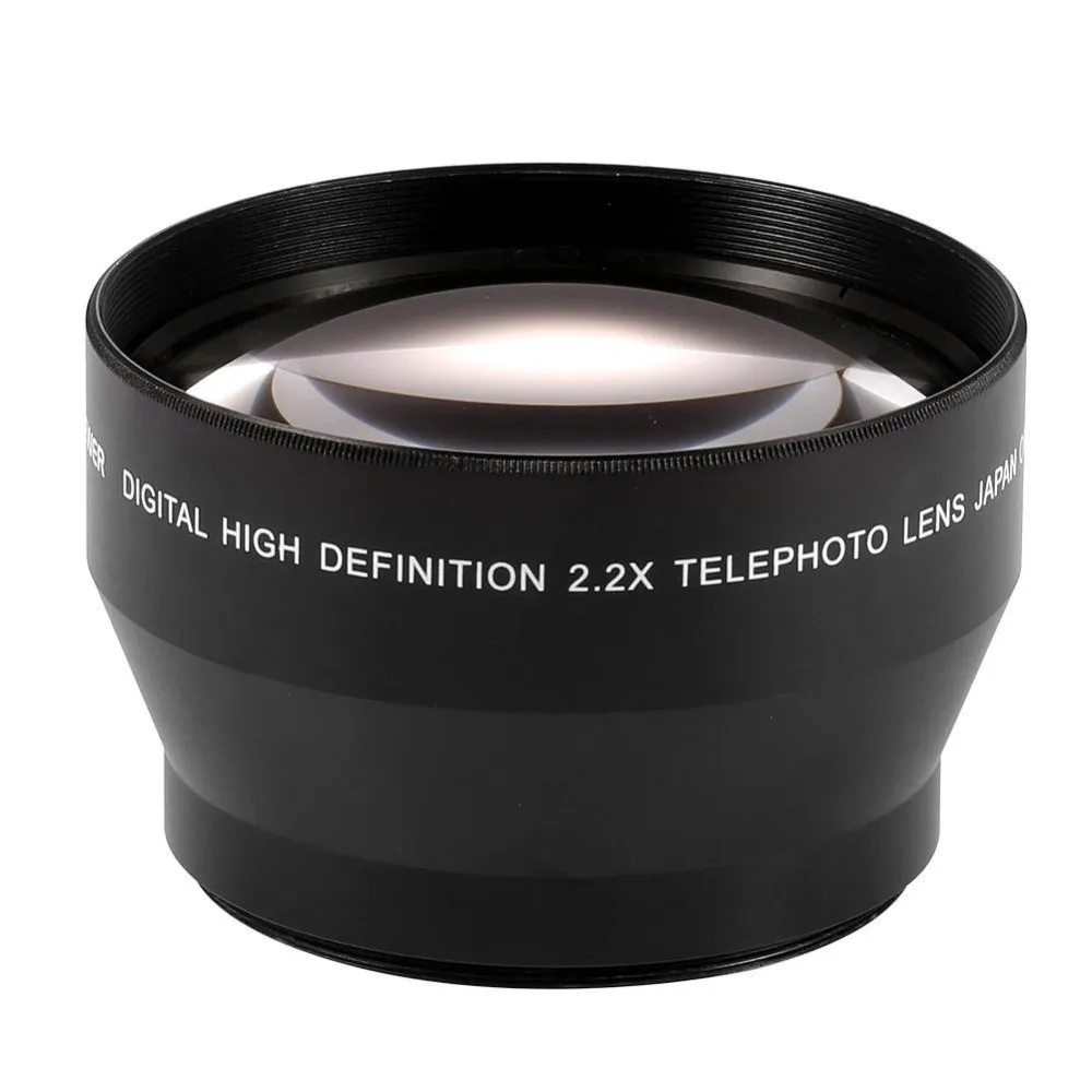 67 мм 2.2x Профессиональный телеобъектив высокой четкости для Canon Nikon sony DSLR