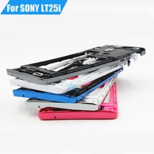 Original New Replacement Middle Frame Chassis Bezel Plate Cover For Sony Xperia V LT25i