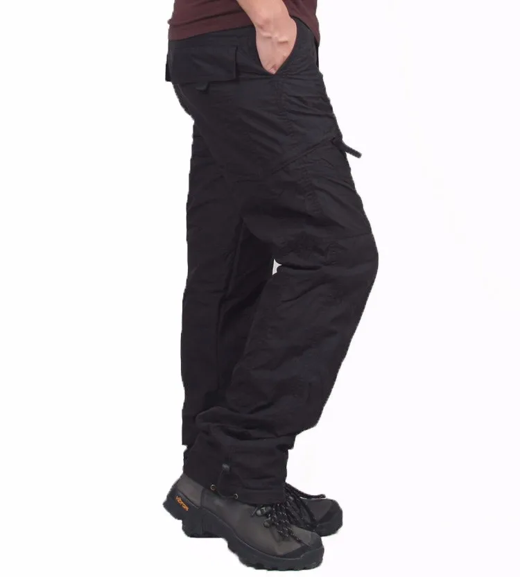MAGCOMSEN брюки мужские зимние двухслойные мужские грузовые штаны, мешковатые брюки для мужчин Военные Тактические Брюки флисовые брюки AG-TY-02