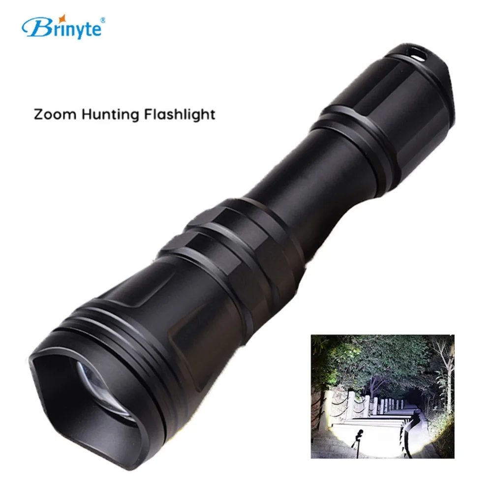 

Asafee B168 Night Hunting Flashlight Zoomable Waterproof Cree XM-L2 U4 LED Rechargeable Torch Tactical Hunting Outdoor Light