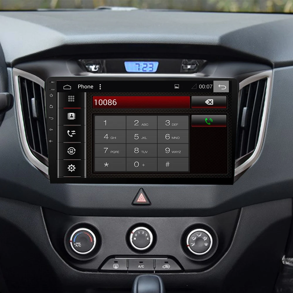 Flash Deal Eunavi 9/10 inch Android 9.0 universal Car Radio Stereo 4G 64G RK3399 2 din android Car DVD Player GPS Navigation WIFI BT Audio 1