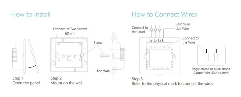 Broadlink TC2 Smart Wall WIFI Touch Light Switch EU 1gang 2gang 3gang EU US UK RM2 RM Pro Universal Remote Controller RF433mhz-16