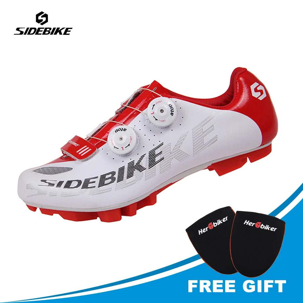 

SIDEBIKE Cycling Shoes MTB Bike Shoes Auto-lock Ultralight Mountain Bike Athletic Riding Shoes Zapatillas Ciclismo