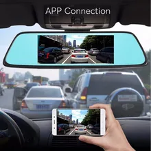 7 дюймов приложение Дистанционное Управление монитор заднего вида