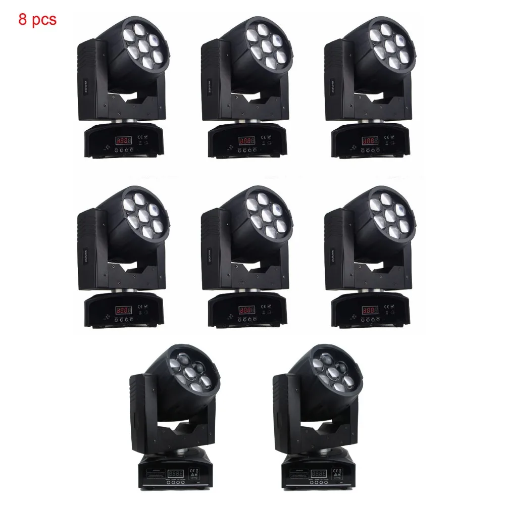 8 шт./10 шт. в партии светодиодные сценические огни dmx 512 контроль партии/Дискотека/dj