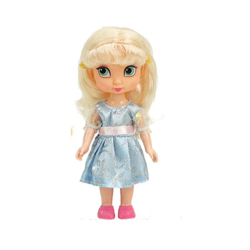 Новые аниматоры Шарон куклы принцесса кукла с коробкой Белоснежка Ариэль Рапунцель Золушка Аврора куклы Белль для девочек детские игрушки