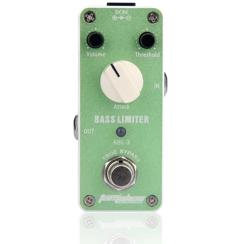 Aroma Abl3 Bass Limiter Effect Pedal Bass Compressor Reduce Redundant