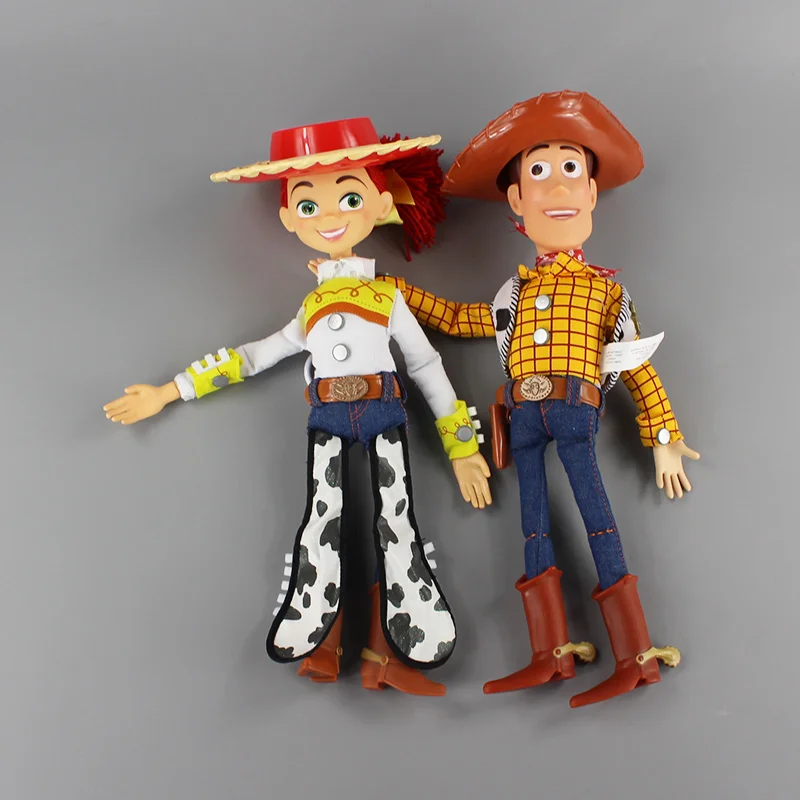 45cm Toy Story 3 Talking Woody Jessie PVC Action Figure ...