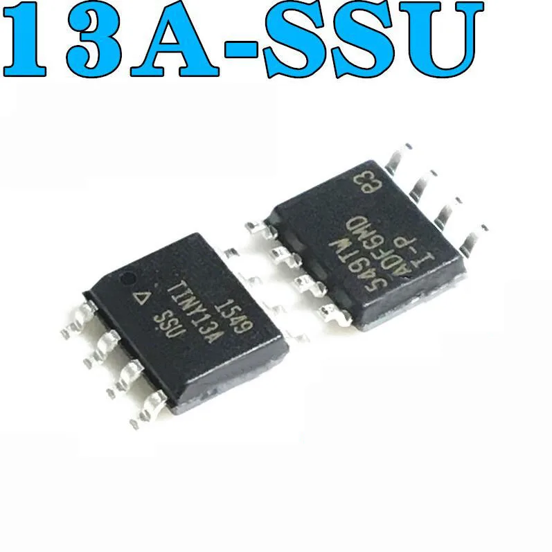 1 шт./лот ATTINY13 ATTINY13A TINY13A MCU AVR 1K вспышка 20 МГц IC ATTINY13A-SSU лапками углублением SOP-8