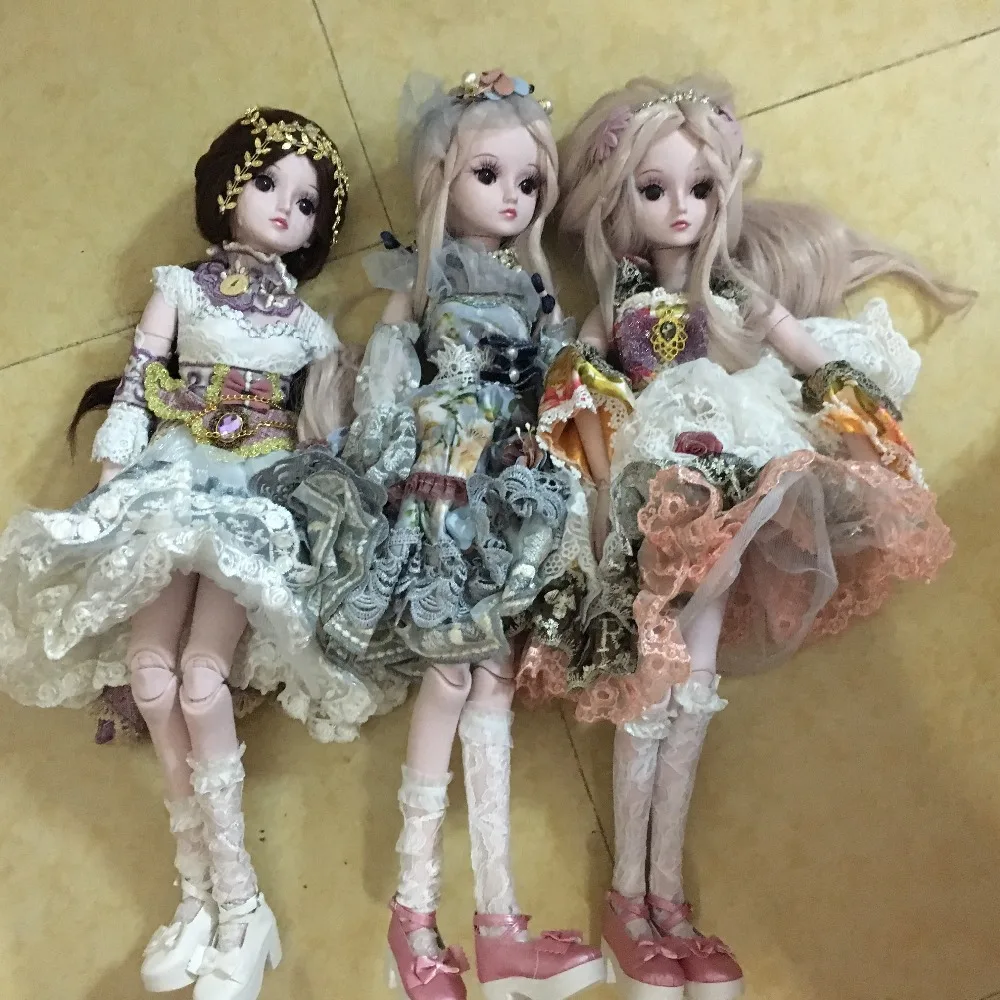 

2018 new arrival Free shipping cheapbargain p doris DEMI dolls hot sales 60cm for kids girl gifts makeup toys with dresses 1905