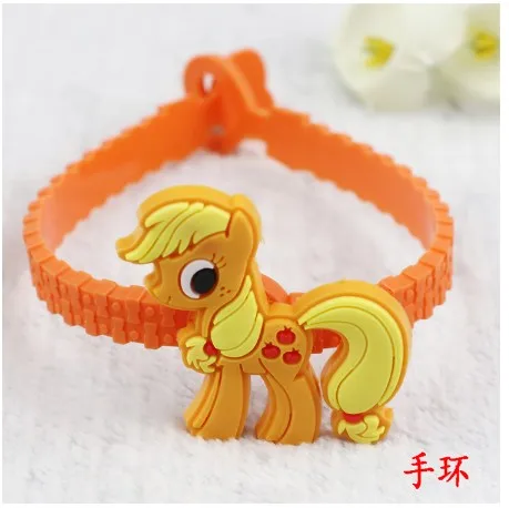 Милый мультфильм лошадь пони детский браслет регулируемый браслет для детей вечерние сувениры креативные Мальчики и подарочный набор игрушек для девочек - Цвет: 1