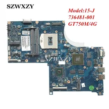 736481-001 736481-501 для hp 17-J 17T оригинальная материнская плата для ноутбука с GT750M/4G GPU DDR3 HM87 полностью протестирована