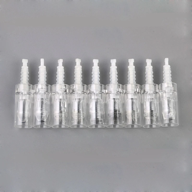 

25pcs Needle cartridges for Dr.pen Ultima MYM/M7/M5 derma pen Tattoo Tips 9/12/36/42/nano Pin microneedle therapy Replacement