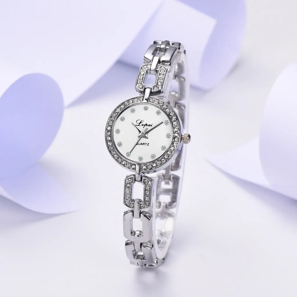 

Fashion Watches Women 2019 Casual Ladies Luxury Bracelet Watch Stainless Steel Belt Quartz Analog Wrist Watch Relojes mujer AAN