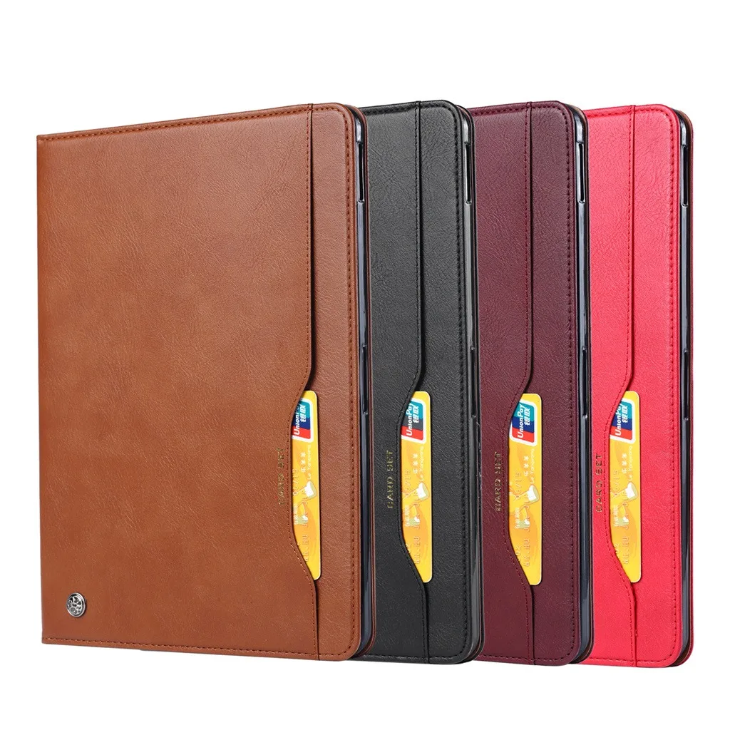 High Quality Release Folio Leather Wallet Card Stand Case Cover Tablet Case For iPad Pro 11 Inch Tablet Accessories