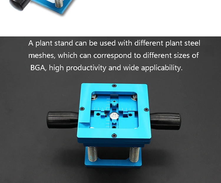 Приспособления BGA 90x90 станция BGA реболлинг BGA Сик олова шаблон для нанесения паяльной пасты на печатные платы флюс для пайки для ноутбука Gameconsole