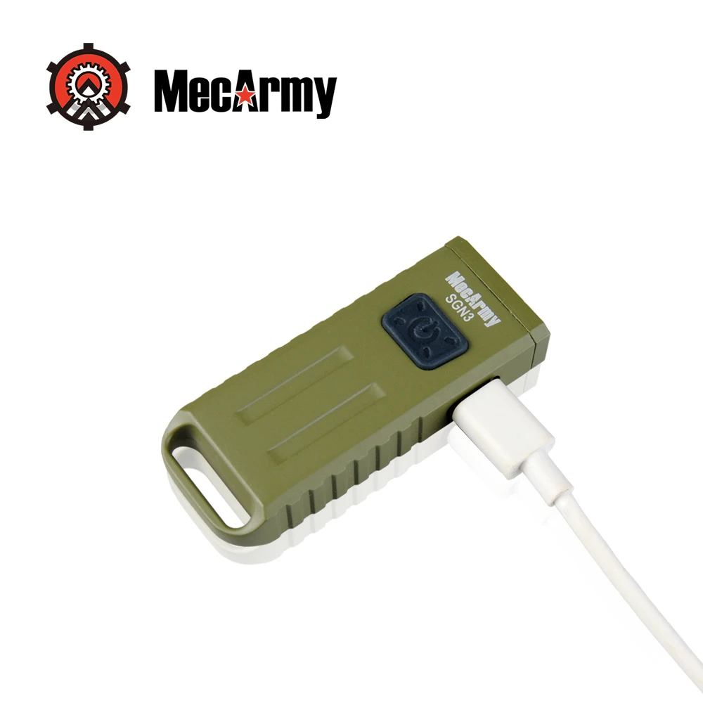 MECARMY SGN3 Mini-USB Перезаряжаемые многофункциональный фонарик белый/красный/УФ CREE XP-G2 MAX 160LM маленький фонарик для освещения