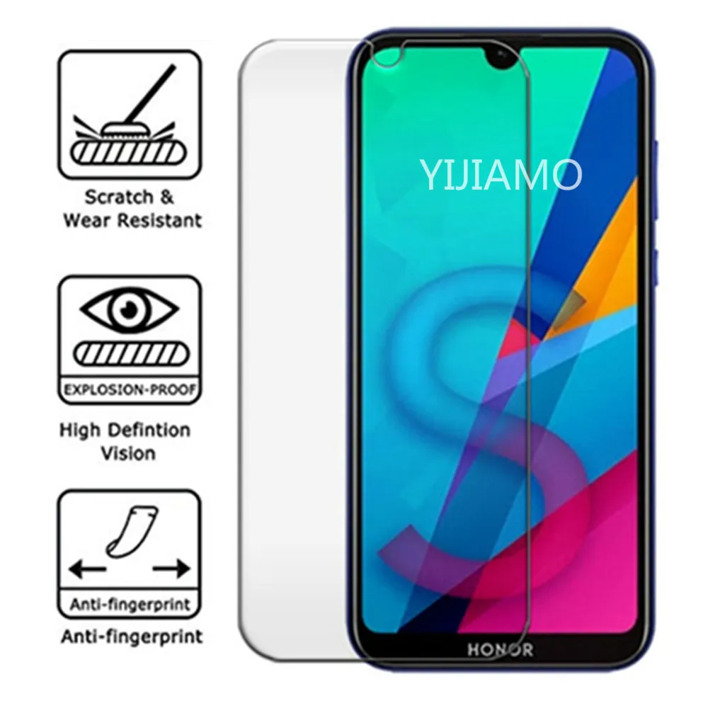 Защитное стекло для Huawei Honer 8 S Защита экрана Honor 8X 8C s закаленное Honor8s защитная