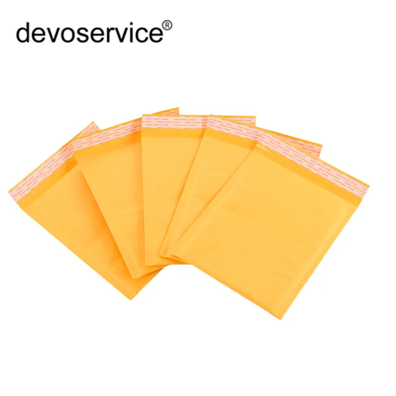

20x28cm22x30cm27x29cm Kraft Paper Bubble Envelopes Bags Mailers Padded Shipping Envelope With Bubble Mailing Bag Office Supplies