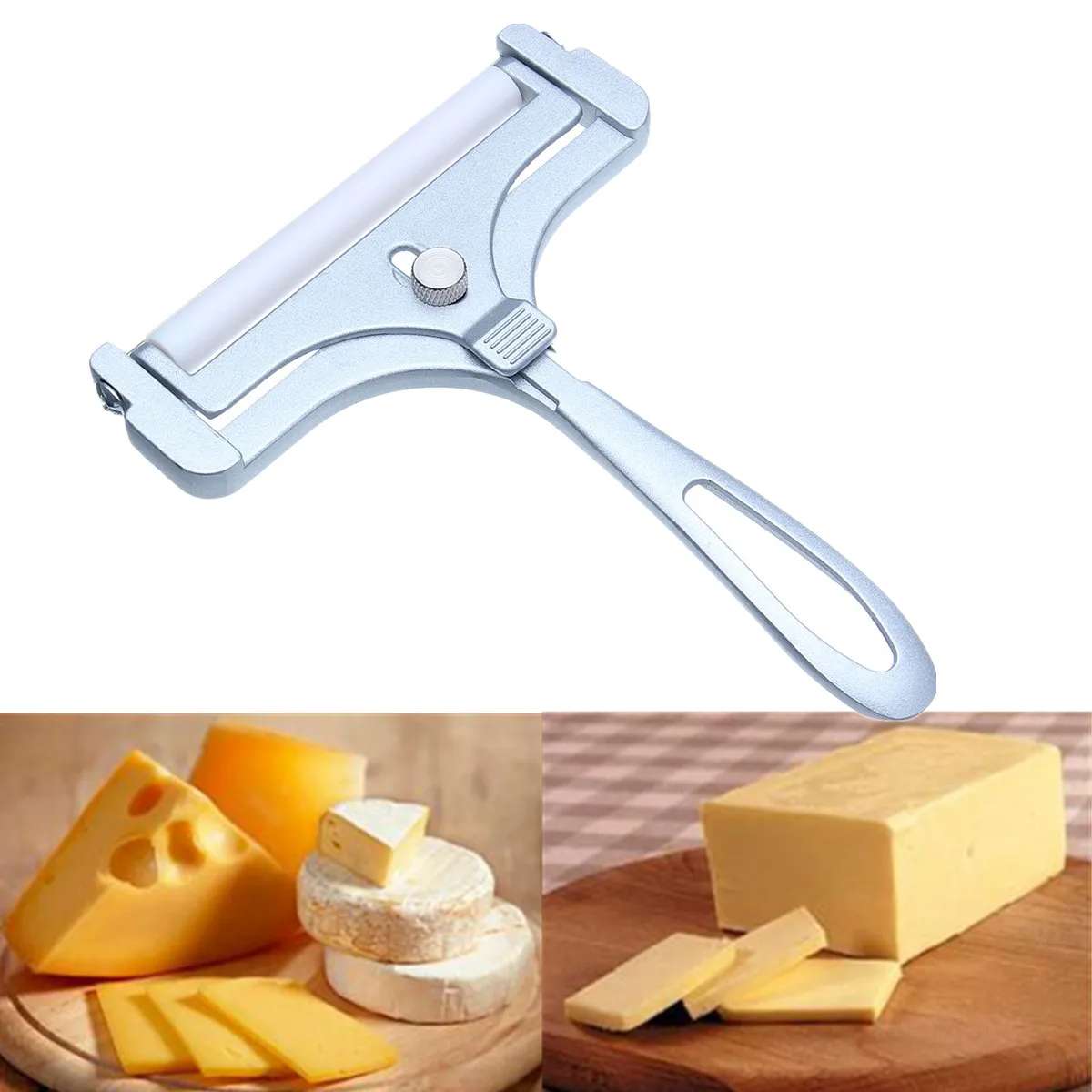 Регулируемый нож для резки сыра из цинкового сплава, нож для резки сыра, терка для масла, домашний кухонный инструмент для выпечки, кухонные принадлежности